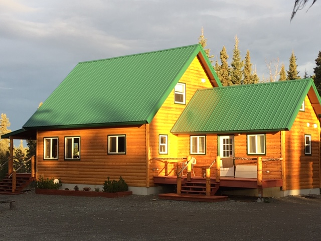 Eagles Retreat cabin on the Kenai River