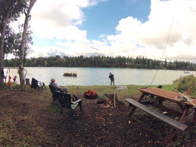 Kenai River bank fishing