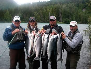 Kenai River red salmon fishing